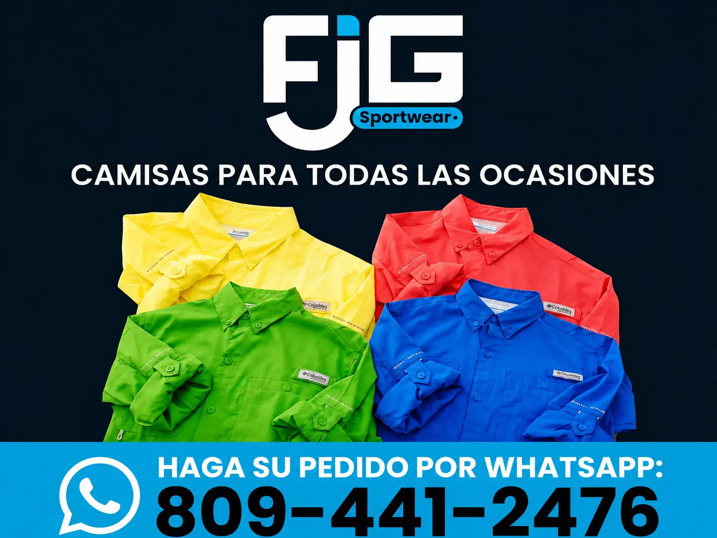 FJG: camisas para todas las ocasiones