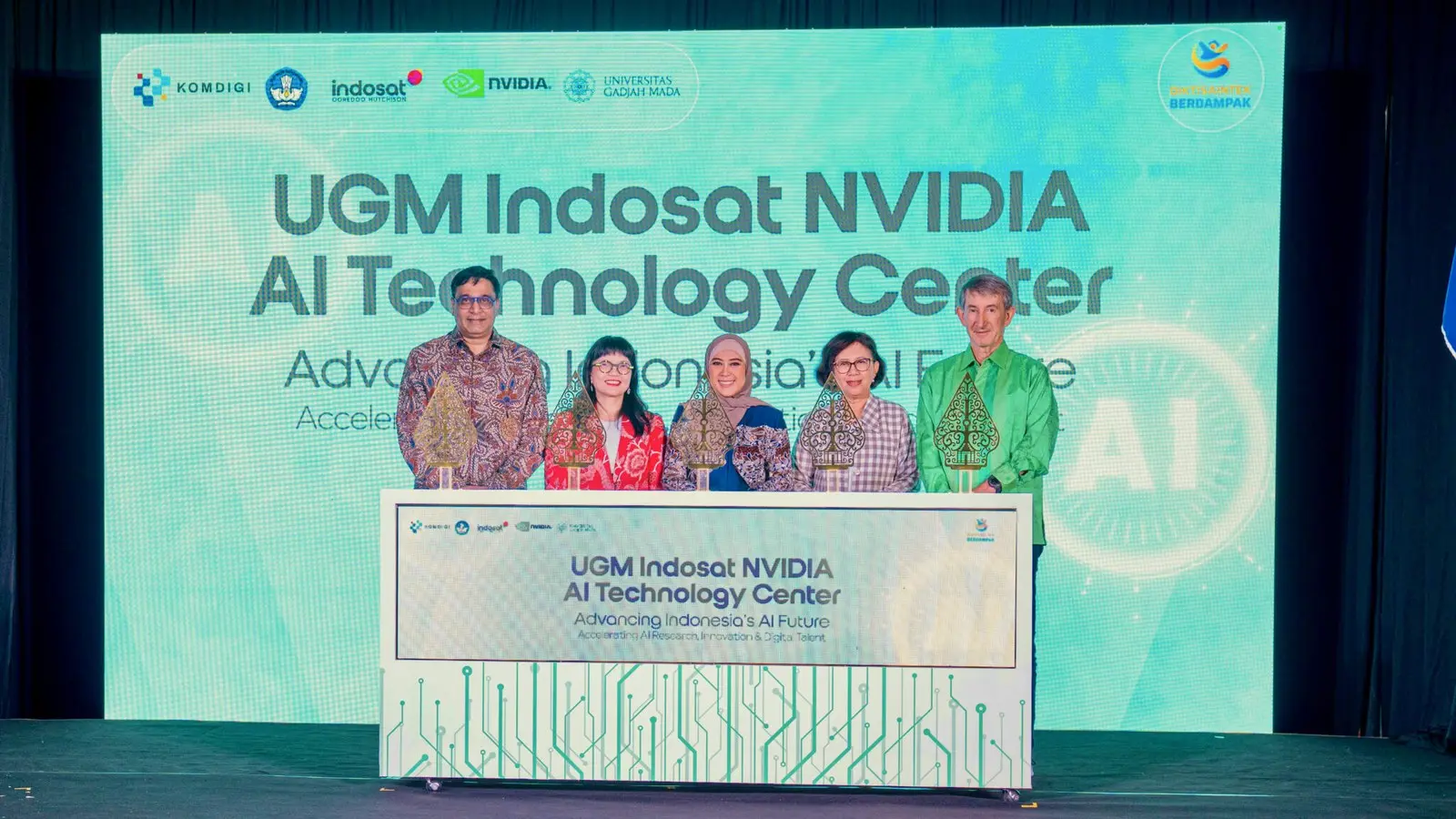 UGM, Indosat y NVIDIA abren primer centro AI universitario en Indonesia