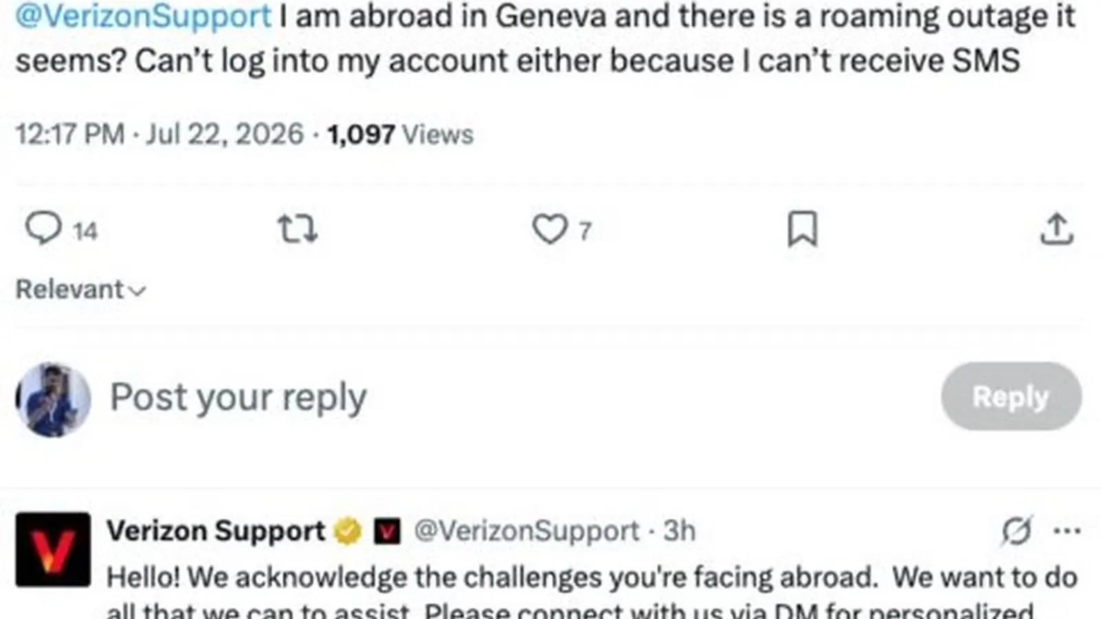 Fallo en roaming internacional de Verizon deja sin servicio a usuarios en el extranjero, imagen 3
