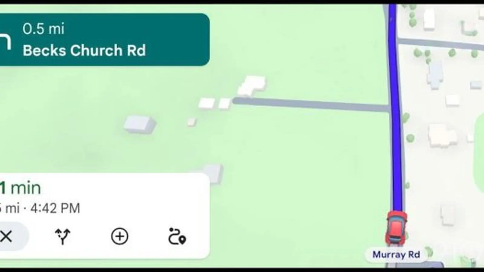 Google Maps amplía navegación inmersiva y velocímetro en Android Auto, imagen 2