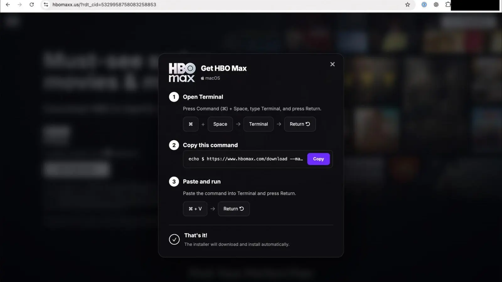 Hackers usan cuenta oficial de HBO Max para difundir publicidad maliciosa, imagen 3