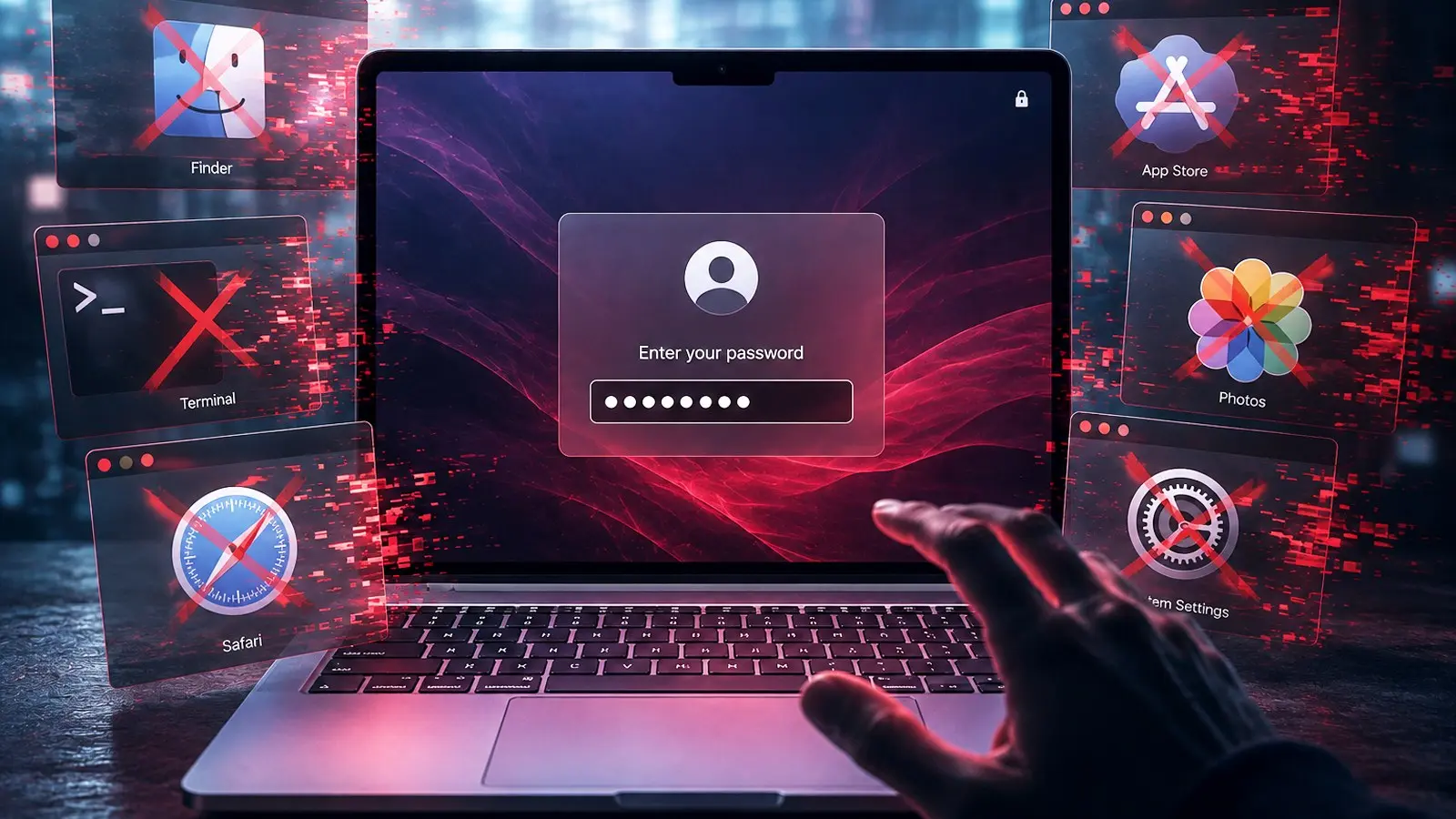 Nuevo malware ClickLock en macOS obliga a revelar contraseña de login