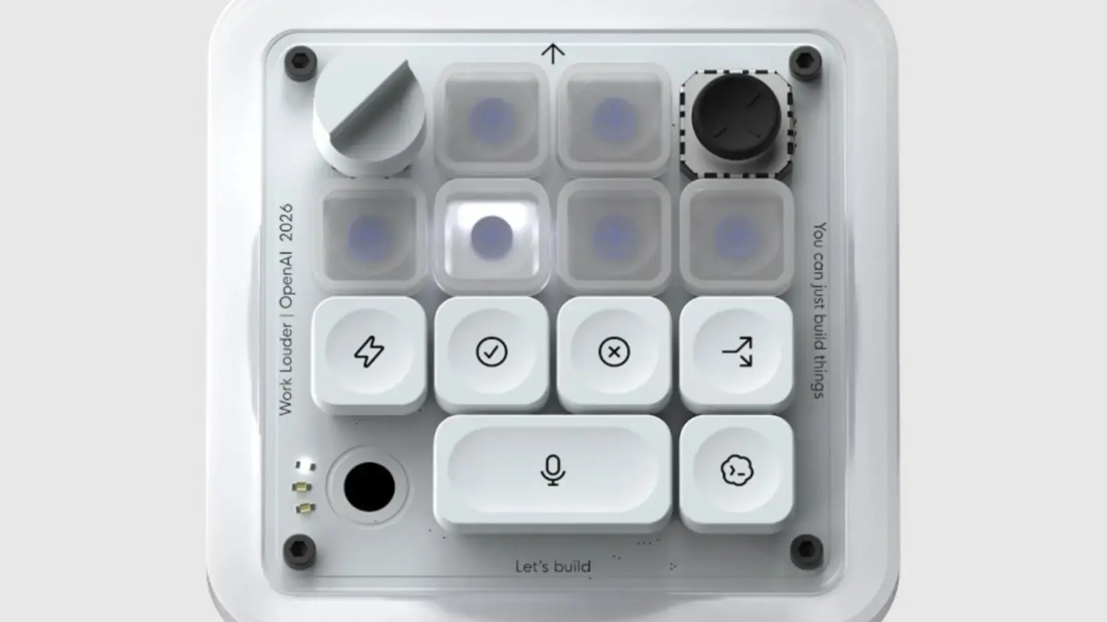OpenAI lanza Micro, un teclado AI para programadores con funciones personalizables