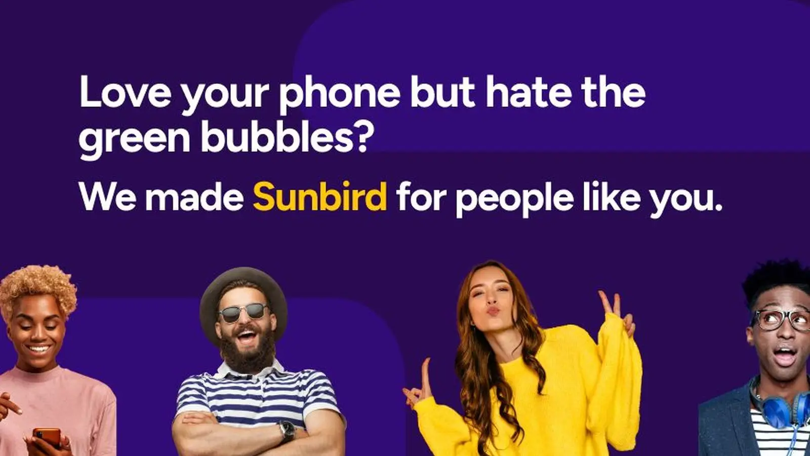 Sunbird regresa a Google Play con iMessage seguro para Android, imagen 2