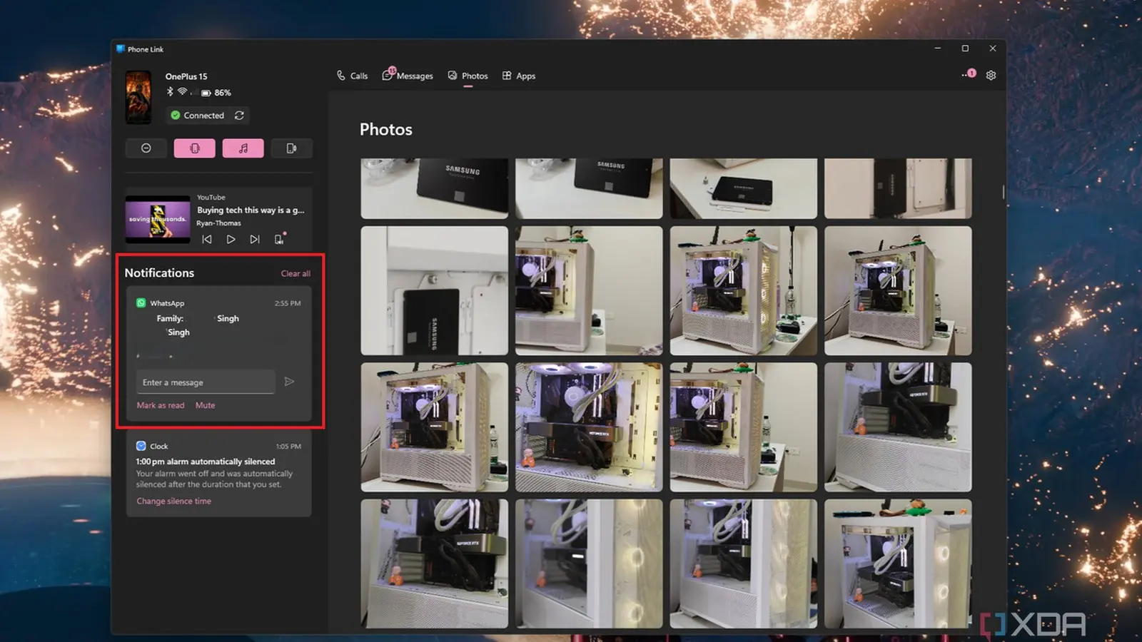 Windows 11 Phone Link mejora productividad al controlar notificaciones móviles, imagen 3